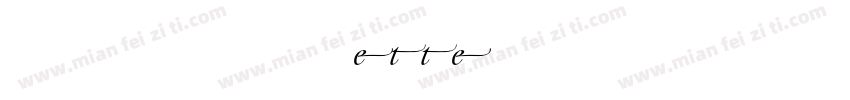 Pirouette LT字体转换